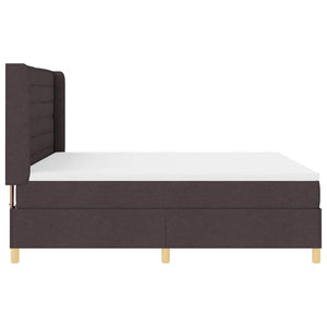 Boxspringbett Braun mit LED 180x200 cm
