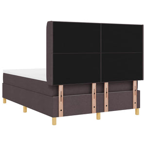 Boxspringbett Braun 160x200 cm mit LED