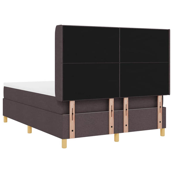Boxspringbett Braun 160x200 cm mit LED
