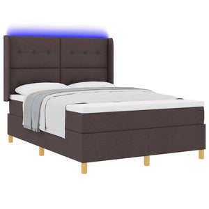 Boxspringbett Braun 160x200 cm mit LED