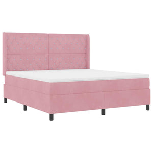 Boxspringbett Rosa mit LED 180x200 cm