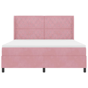 Boxspringbett Rosa mit LED 180x200 cm