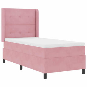 Boxspringbett Rosa LED 80x200 cm