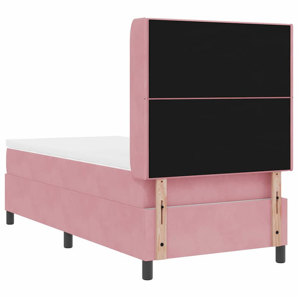 Boxspringbett Rosa LED 80x200 cm