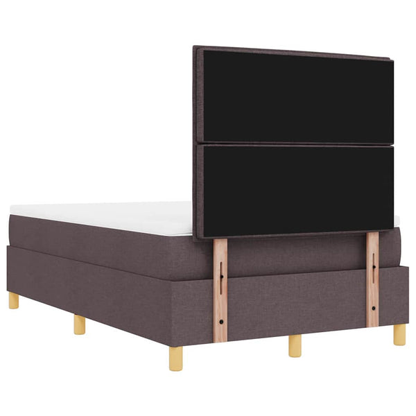 Boxspringbett Dunkelbraun 190x120 cm