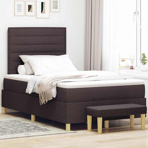 Boxspringbett Dunkelbraun 200x120 cm