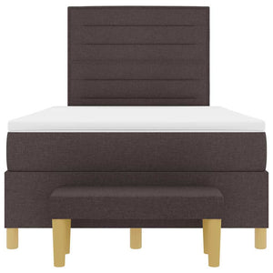Boxspringbett Dunkelbraun 200x120 cm