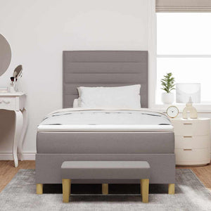 Boxspringbett Taupe 200x120 cm