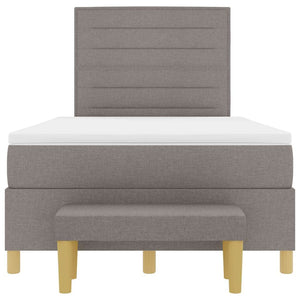 Boxspringbett Taupe 200x120 cm
