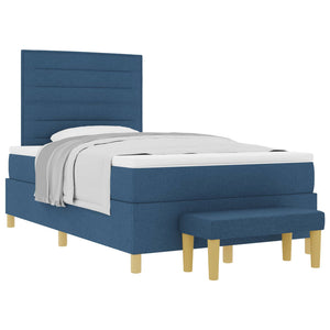 Boxspringbett Blau 200x120 cm