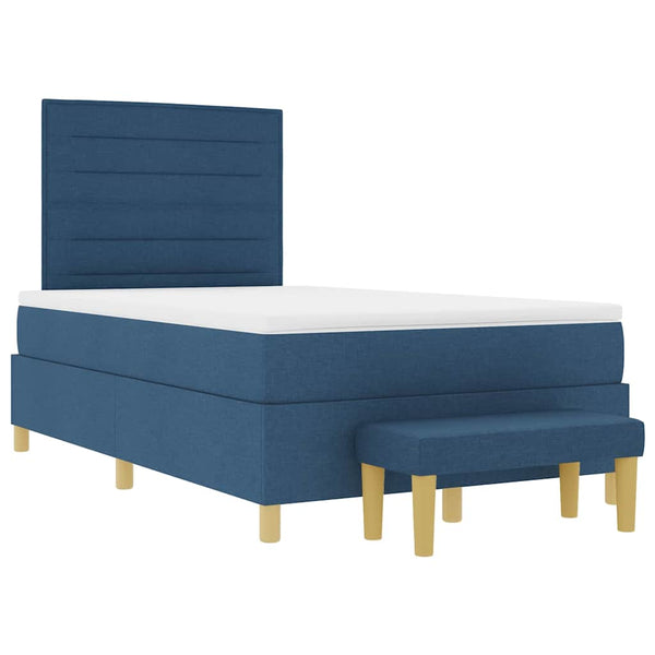 Boxspringbett Blau 200x120 cm