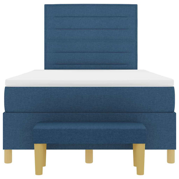 Boxspringbett Blau 200x120 cm