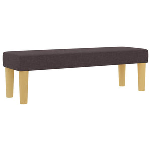Boxspringbett Dunkelbraun 200x140 cm