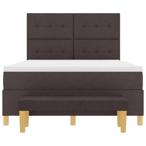 Boxspringbett Dunkelbraun 200x140 cm