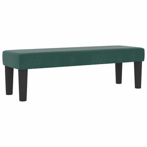 vidaXL Lit coffre tapissier avec tête de lit vert foncé 190 x 120 cm velours