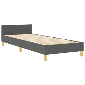 Bettgestell Dunkelgrau 80x200 cm