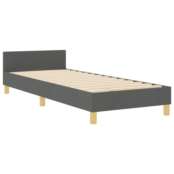Bettgestell Dunkelgrau 80x200 cm