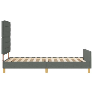 Bettgestell Dunkelgrau 80x200 cm