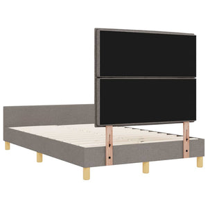 Bettgestell Taupe 120x190 cm