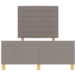 Bettgestell Taupe 120x190 cm