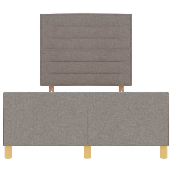 Bettgestell Taupe 120x190 cm