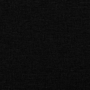 Bettgestell Schwarz Stoff 140x190 cm