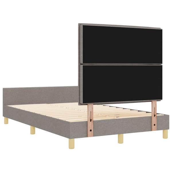 Bettgestell Taupe 140x190 cm