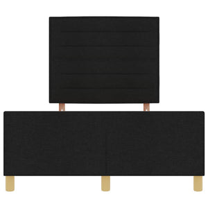 Bettgestell Schwarz Stoff 140x200 cm