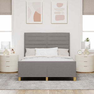 Bettgestell Taupe 140x200 cm