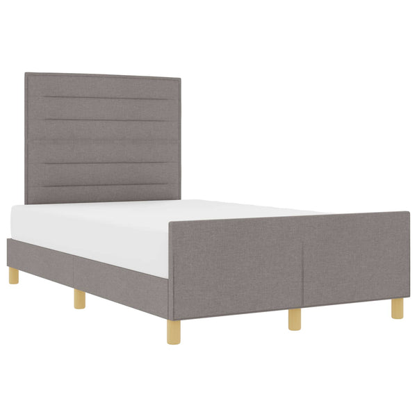 Bettgestell Taupe 140x200 cm
