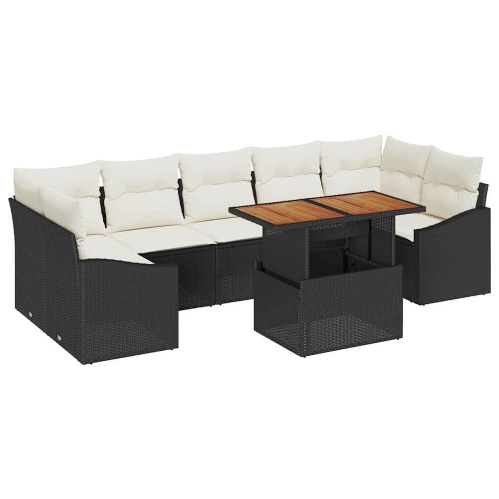 Garten Sofa Set mit Kissen & Stauraum