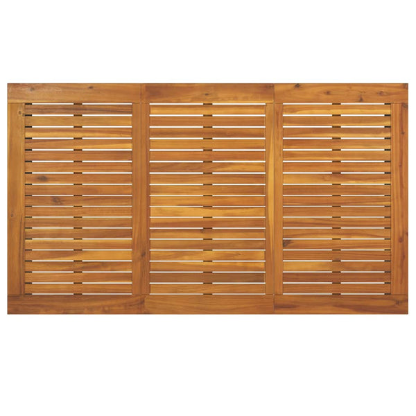 Garten Essgruppe 5-teilig Akazie Beige