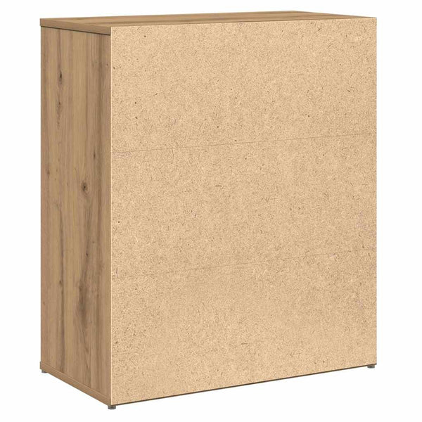 vidaXL Buffet 2 pcs Chêne artisan 60 x 31 x 70 cm Bois d'ingénierie