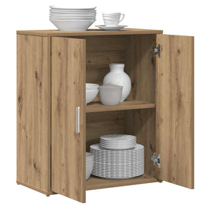 vidaXL Buffet 2 pcs Chêne artisan 60 x 31 x 70 cm Bois d'ingénierie