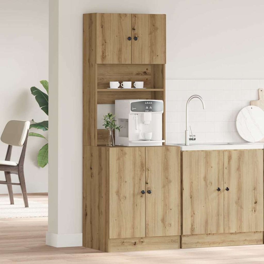 Küchenbuffet Artisan Eiche mit Regal