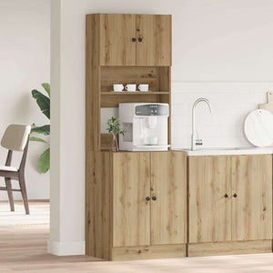 Küchenbuffet Artisan Eiche mit Regal