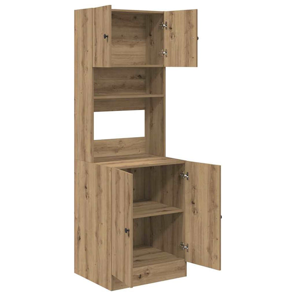 Küchenbuffet Artisan Eiche mit Regal