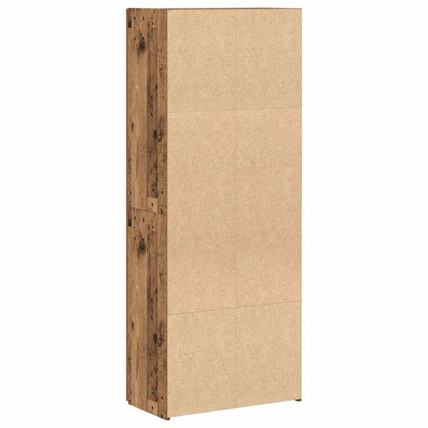 Büroschrank Altholz 60x32x152,5 cm
