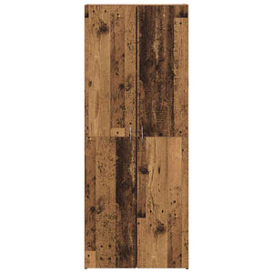 Büroschrank Altholz 60x32x152,5 cm