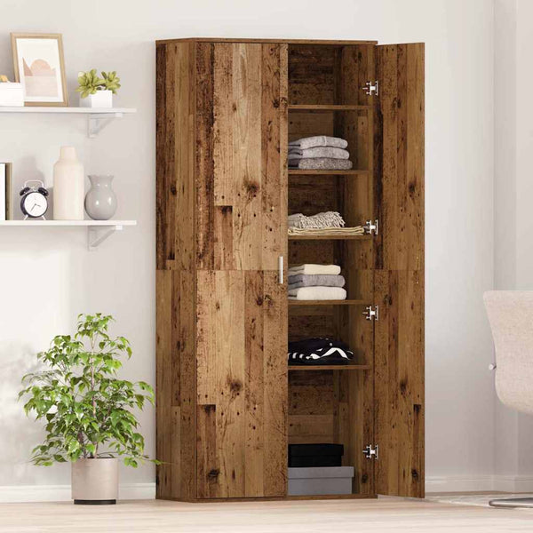 Highboard Altholz 80x35x180cm