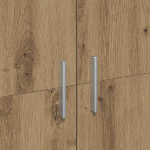 Highboard Eiche 80x35x180cm Holzwerkstoff