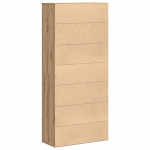 Highboard Eiche 80x35x180cm Holzwerkstoff