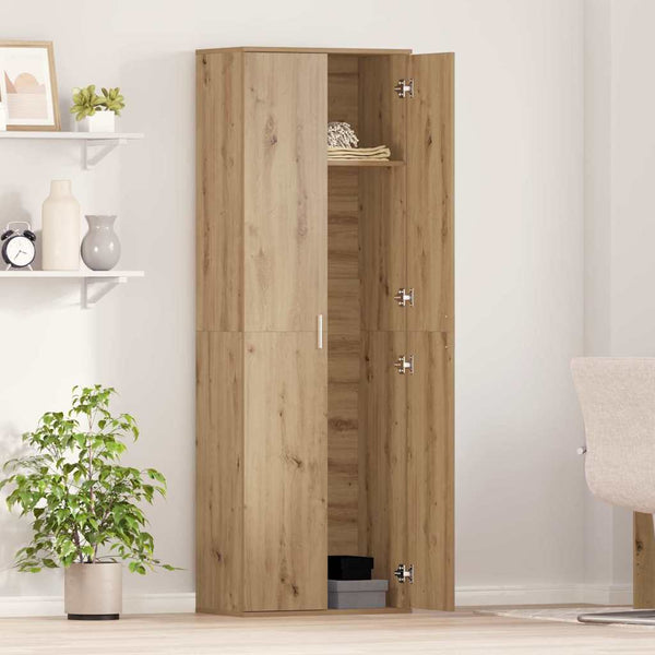 Highboard Eiche 60x35x180 cm