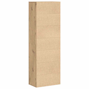 Highboard Eiche 60x35x180 cm