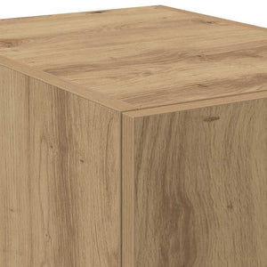 Highboard 2er Set Artisan Eiche 185 cm
