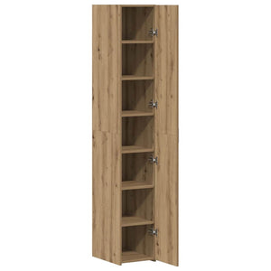 Highboard 2er Set Artisan Eiche 185 cm