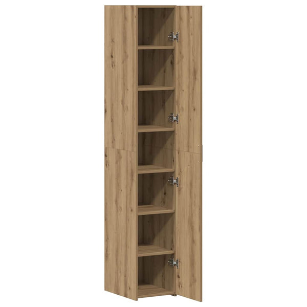 Highboard 2er Set Artisan Eiche 185 cm