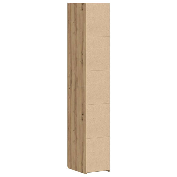 Highboard 2er Set Artisan Eiche 185 cm