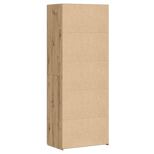 vidaXL Highboard 2 pcs Artisan Oak 70 x 42.5 x 185 cm