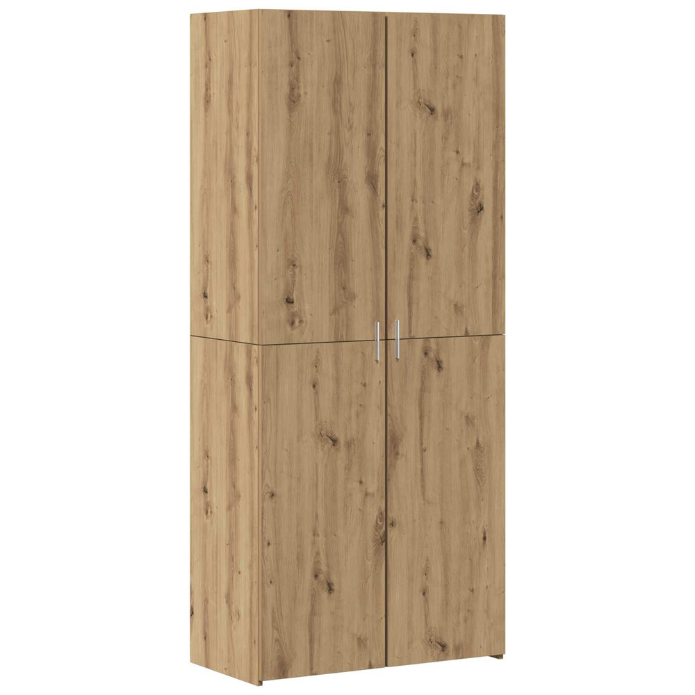 Highboard 2er Set Artisan Eiche 80x42x185cm